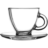 Ravenhead Entertain Set Of 2 200ml Cappuccino Cup & Saucer
