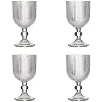 Ravenhead Linea 370ml Set of 4 Wine Glasses