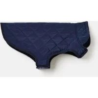 Joules Navy Quilted Dog Coat