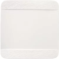 Villeroy & Boch Manufacture Rock Blanc Square Flat Plate