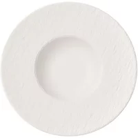 Villeroy & Boch Manufacture Rock Blanc 29cm Pasta Plate