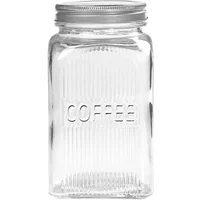 Tala Coffee 1250ml Glass Jar with Screw Top Lid