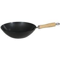 Dexam 27cm Non-Stick Carbon Steel Wok