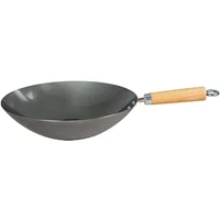 Dexam 30cm Professional Gauge Carbon Steel Wok