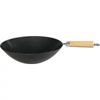 Dexam Swift Spice 30cm Heavy Gauge Non-stick Carbon Steel Wok