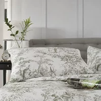 The Lyndon Company 2026 Toile Housewife Pillowcase Pair Sage