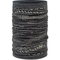 Buff Merino Lightweight Prints Eirik Grey Tubular Neckwear
