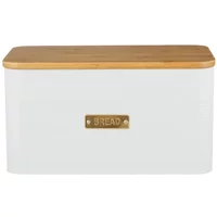 Typhoon Otto White Square Bread Storage Canister
