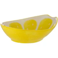Typhoon World Foods 22cm Lemon Oval Bowl