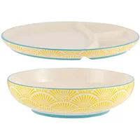 Typhoon World Foods Multi-Cuisine Bowl & Divider Plate