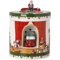 Villeroy & Boch Christmas Toys Box Round Santa Brings Gifts