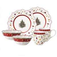 Villeroy & Boch Toys Delight 6 Piece White Tree Breakfast Set