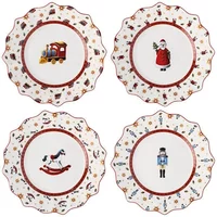 Villeroy & Boch Toys Delight Anniversary Set of 4 Plates