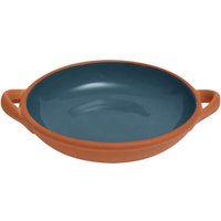 Dexam Sintra Large Glazed Terracotta Tapas Dish Ink Blue