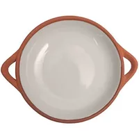 Dexam Sintra Small Glazed Terracotta Tapas Dish Stone