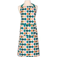 Dexam Recycled Cotton Retro Spot Adult Apron Teal