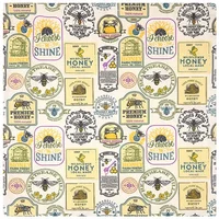 Dexam Honey Pot Napkin & Placemat Set Olive