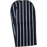 Dexam Rushbrookes Classic Butchers Stripe Double Oven Glove Blue