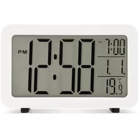Acctim Harley White Digital Alarm Clock