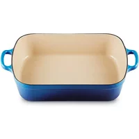 Le Creuset Signature Azure Cast Iron 33cm Rectangular Roaster