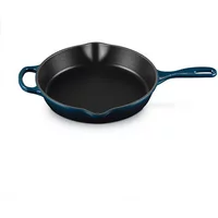 Le Creuset Signature Nuit Cast Iron 26cm Deep Skillet with Metal Handle