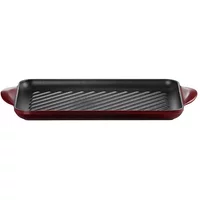 Le Creuset Signature Garnet Cast Iron 32cm Rectangular Grill