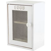 Apollo Rubber Wood Egg Cabinet White