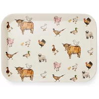 Cooksmart Buttercup Farm Large Bamboo Tray