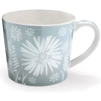 Cooksmart Homestead Blue & Grey Conical Mug