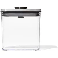 OXO Good Grips Steel POP Rectangle Short 1.6L Storage Container