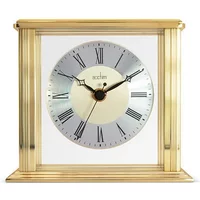 Acctim Hamilton Brass Effect Mantel Clock