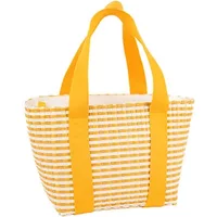 Summerhouse by Navigate Portofino 7L Woven Insulated Basket Bag Mimosa Yellow