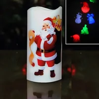 Noma Santa LED Candle Projector