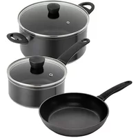 Kuhn Rikon Easy Induction 3 Piece Cookware and Frying Pan Set