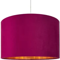 BHS Velvet Large Raspberry Red Easyfit Shade