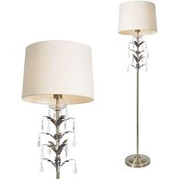 BHS Paisley Antique Brass Floor Lamp