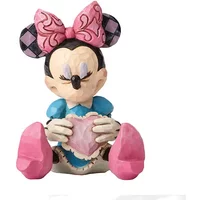 Disney Traditions by Jim Shore Minnie Mouse with Heart Mini Figurine