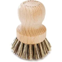 Valet Pot Brush With Stiff Plant Fibre Bristles