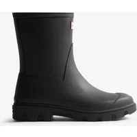 Hunter Downpour Black Short Wellington Boots