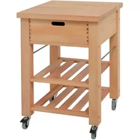 Eddingtons Lambourn Contemporary 1 Drawer Kitchen Trolley