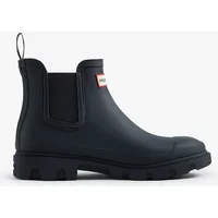 Hunter Downpour Navy Chelsea Wellington Boots