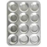 Nordic Ware Naturals Aluminium 12 Cup Muffin Pan