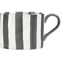 BIA International Stripes Mug Grey