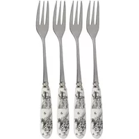 Alice In Wonderland Set 4 Pastry Forks
