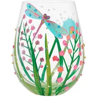 Lolita Dragonfly Stemless Glass