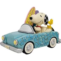 Peanuts by Jim Shore Snoopy Surfboard Car Figurine