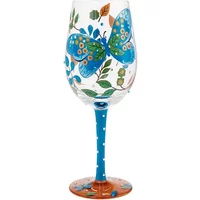 Lolita Garden Butterfly Wine Glass