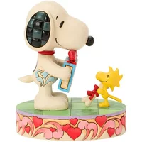 Peanuts by Jim Shore Snoopy & Woodstock Valentine Figurine