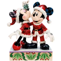 Disney Traditions by Jim Shore Mickey & Minnie Mistletoe Christmas Figurine