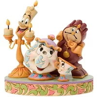 Disney Traditions by Jim Shore Lumiere Mrs Potts Cogsworth & Chip Figurine